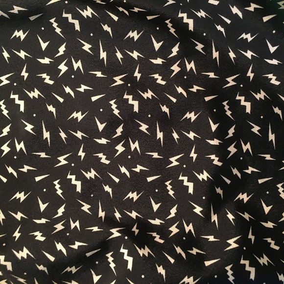 Lightning bolt minidress with ruffles - Picture 3 of 3